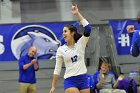 Volleyball vs Emerson  Wheaton College Women's Volleyball vs Emerson College. - Photo by Keith Nordstrom : Wheaton, Volleyball, VB2019